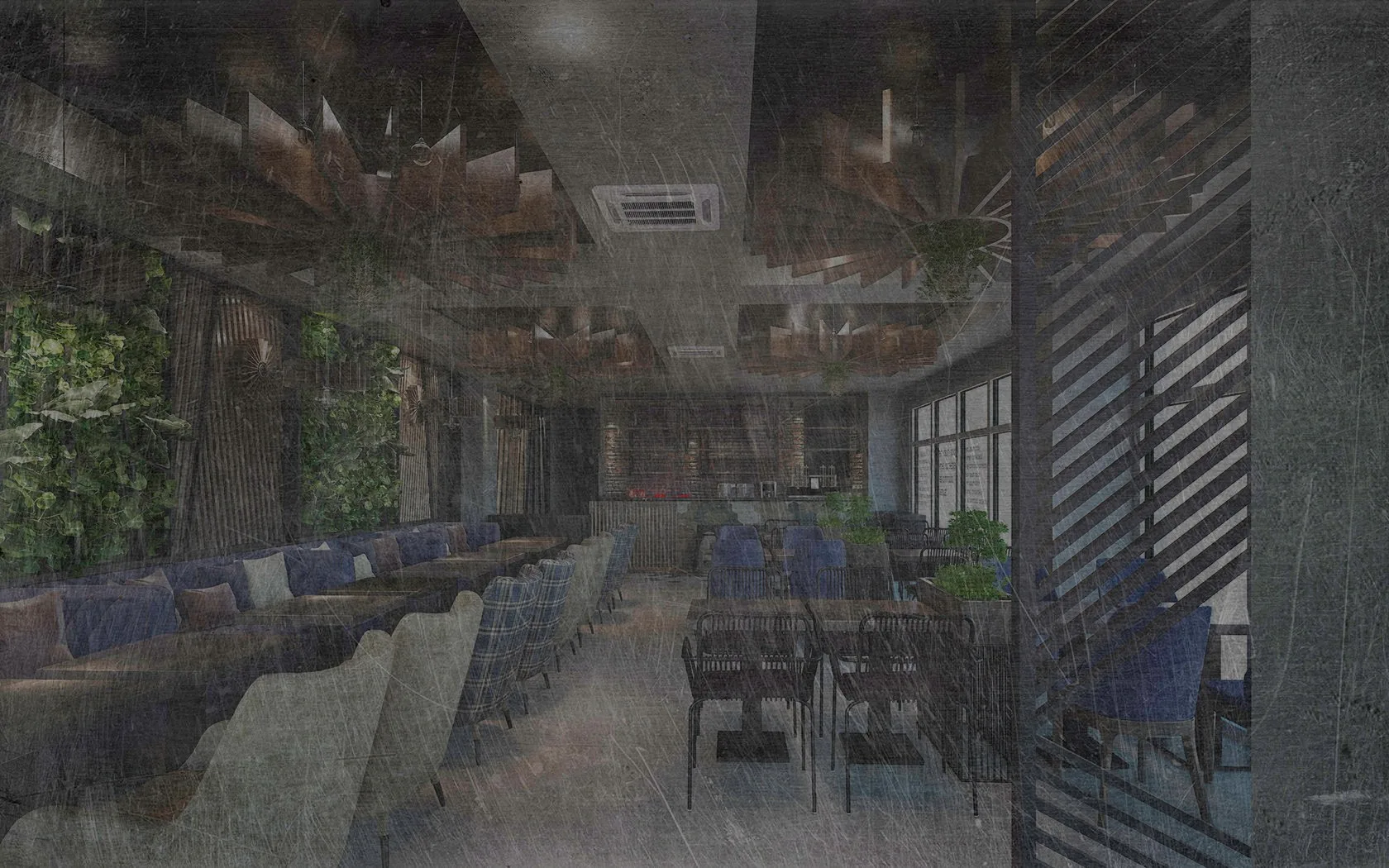 Het interieur van Beyoğlu Restaurant & Café
